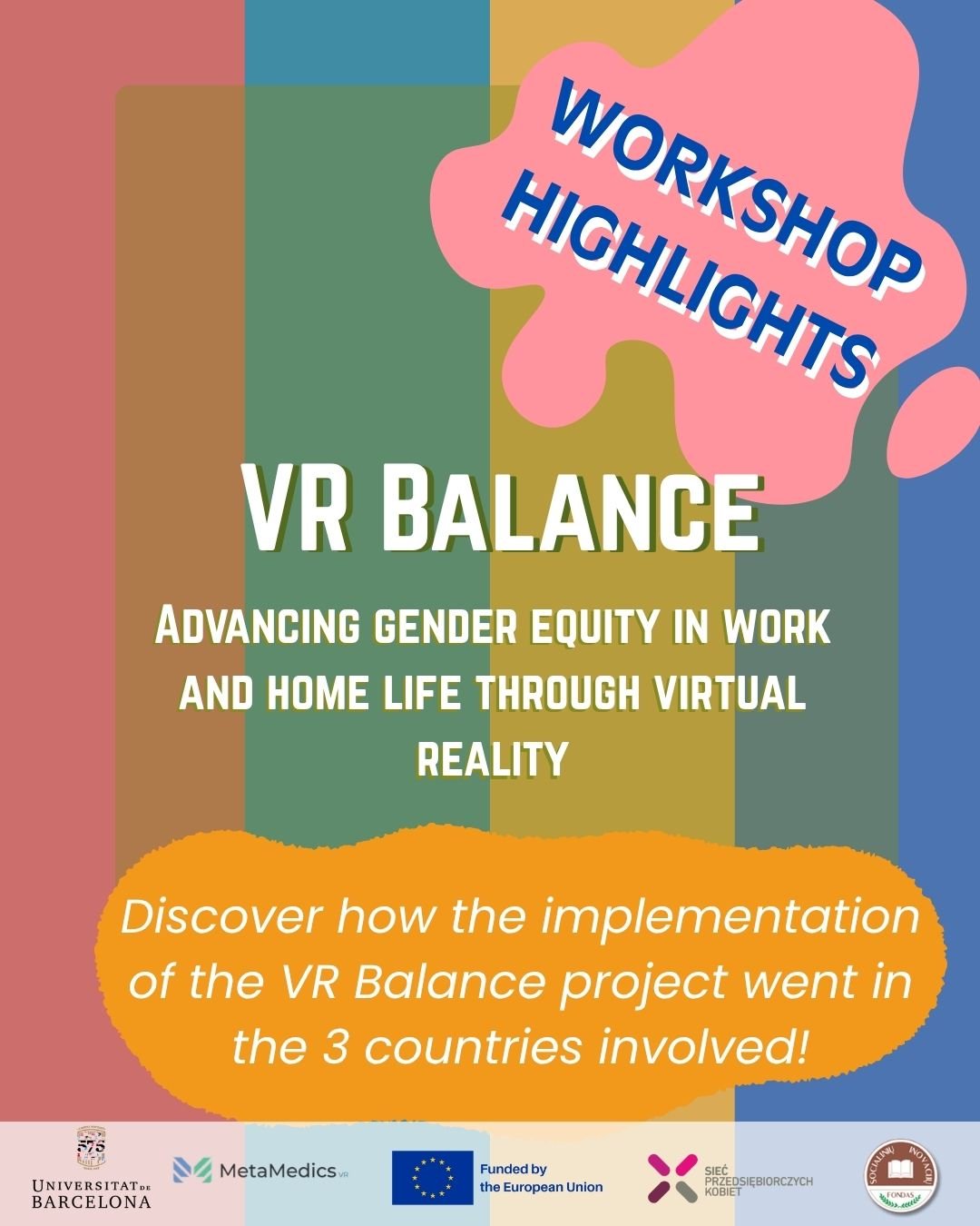 VR Balance — workshop highlights across the three countries